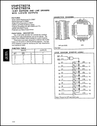 Click here to download V54FCT827ADS Datasheet