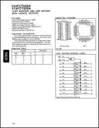 Click here to download V74FCT828ADS Datasheet