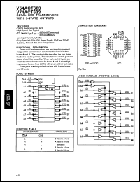 Click here to download V74ACT623DL Datasheet