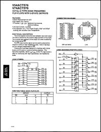 Click here to download V74ACT576PL Datasheet