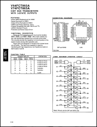 Click here to download V74FCT863APS Datasheet