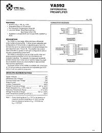 Click here to download VA592-14P Datasheet