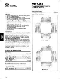 Click here to download VM7401TQM Datasheet