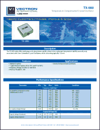 Click here to download TX-0800-BAE-507 Datasheet