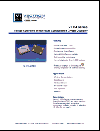 Click here to download VTC4-C3BD-12M800 Datasheet