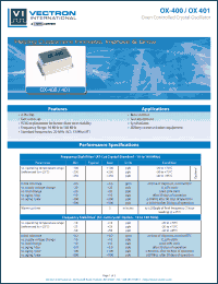 Click here to download OX-4001-EEP-257 Datasheet