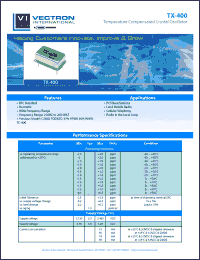 Click here to download TX-4000-ECE-256 Datasheet