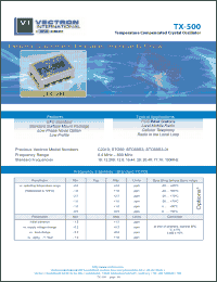 Click here to download TX-5000-DAE-106 Datasheet