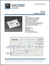 Click here to download FX-101-DFC-A1P2 Datasheet