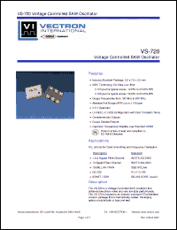 Click here to download VS-720LPDNAB Datasheet