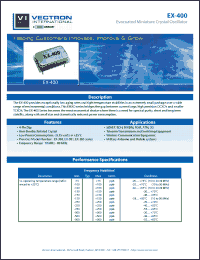 Click here to download EX-4000-DAE-157 Datasheet