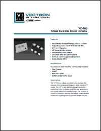Click here to download VC-700-CFF-GAM Datasheet