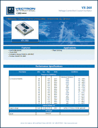 Click here to download VXCO-2600-AET-G Datasheet