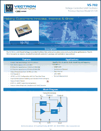 Click here to download VS-702-EDT-KX Datasheet