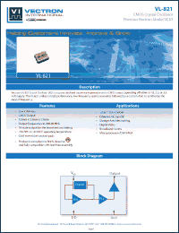 Click here to download VL-821-HAW-FA Datasheet