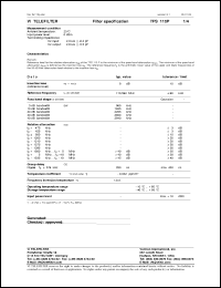 Click here to download TFS110P Datasheet