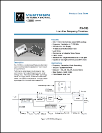 Click here to download FX-700-LAC-GNK-A3-K2 Datasheet