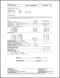 Click here to download TFS110V Datasheet