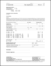 Click here to download TFS311 Datasheet