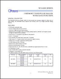 Click here to download W91466N Datasheet