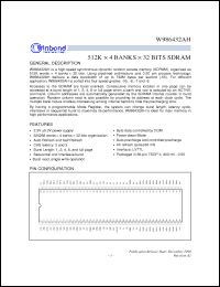 Click here to download W986432AH Datasheet