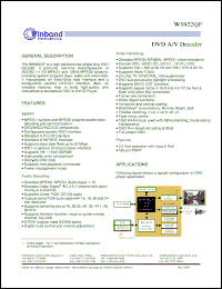 Click here to download W9922QF Datasheet