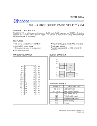 Click here to download W24L011AI-12 Datasheet