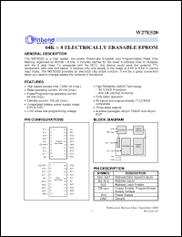 Click here to download W27E520W-90 Datasheet
