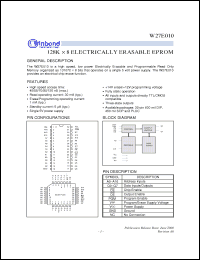 Click here to download W27E010-45 Datasheet