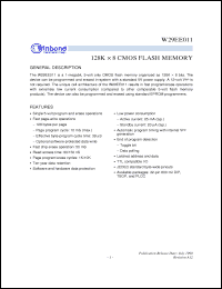 Click here to download W29EE011T15B Datasheet