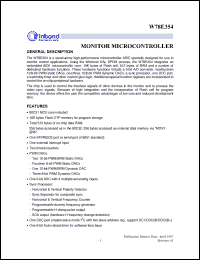 Click here to download W78354E Datasheet