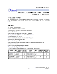 Click here to download W91521N Datasheet