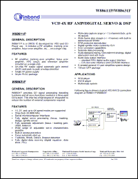 Click here to download W88631F Datasheet