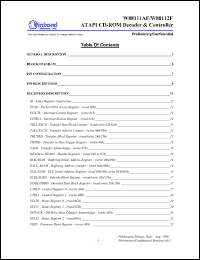 Click here to download W88111AF Datasheet