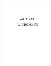 Click here to download W83977ATF-P Datasheet