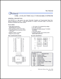 Click here to download W27E010 Datasheet