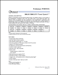 Click here to download W583S30 Datasheet