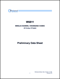 Click here to download W6811IE Datasheet