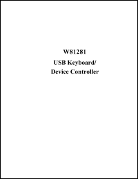 Click here to download W81281 Datasheet