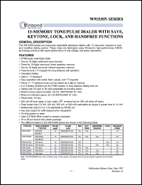 Click here to download W91530 Datasheet