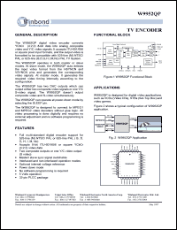 Click here to download W9952 Datasheet