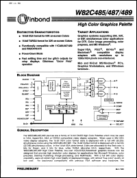 Click here to download W82C487-50 Datasheet