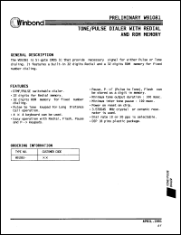 Click here to download W91081XX Datasheet