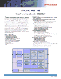 Click here to download W681388 Datasheet