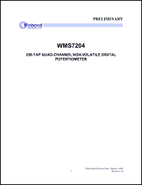 Click here to download WMS7201100M Datasheet