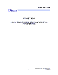 Click here to download WMS7204050S Datasheet