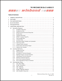 Click here to download W19B320BB-H Datasheet