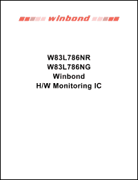 Click here to download W83L786NR Datasheet