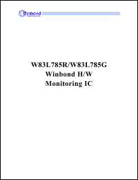 Click here to download W83L785R Datasheet