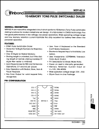 Click here to download WE9142A Datasheet